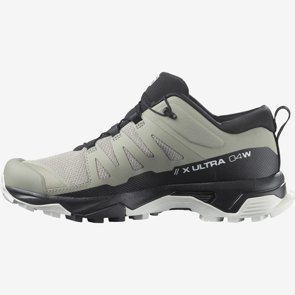 Salomon X ULTRA 4 Női Túracipő Olivazöld/Fekete | PQF249603