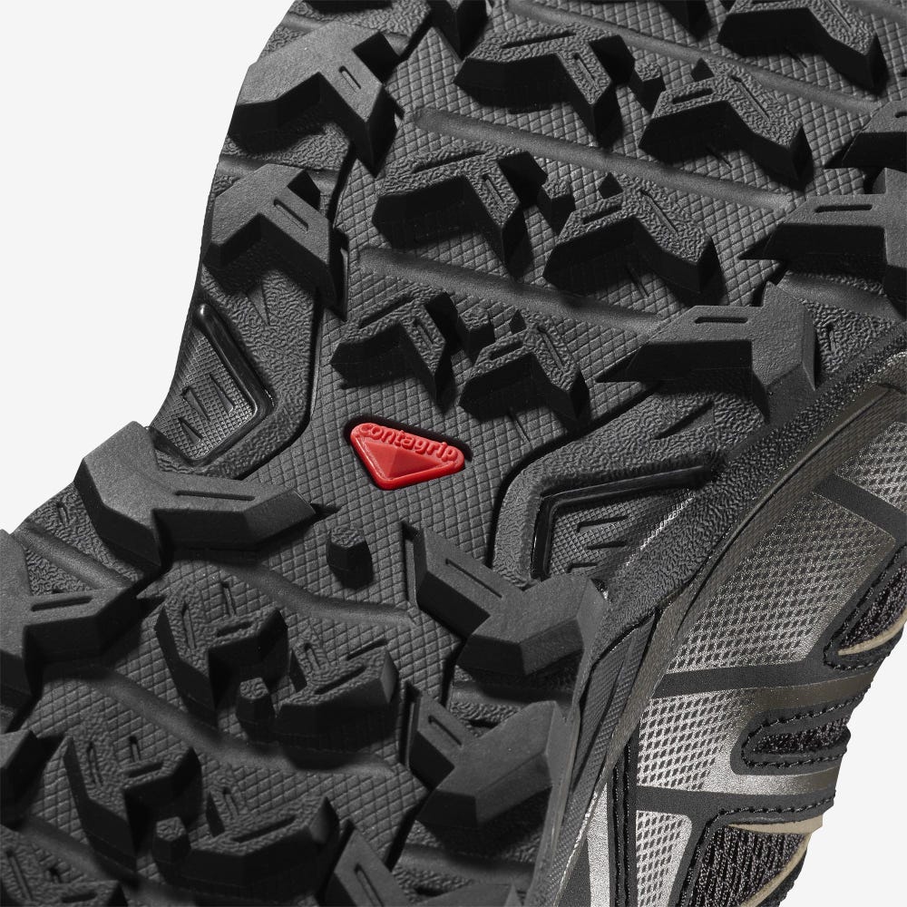 Salomon X ULTRA MID 3 AERO Férfi Túrabakancs Olivazöld/Fekete | ZAS604723