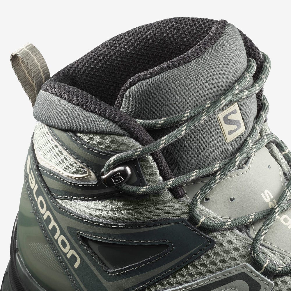 Salomon X ULTRA MID 3 AERO Női Túrabakancs Szürke/Barna | SMP302941