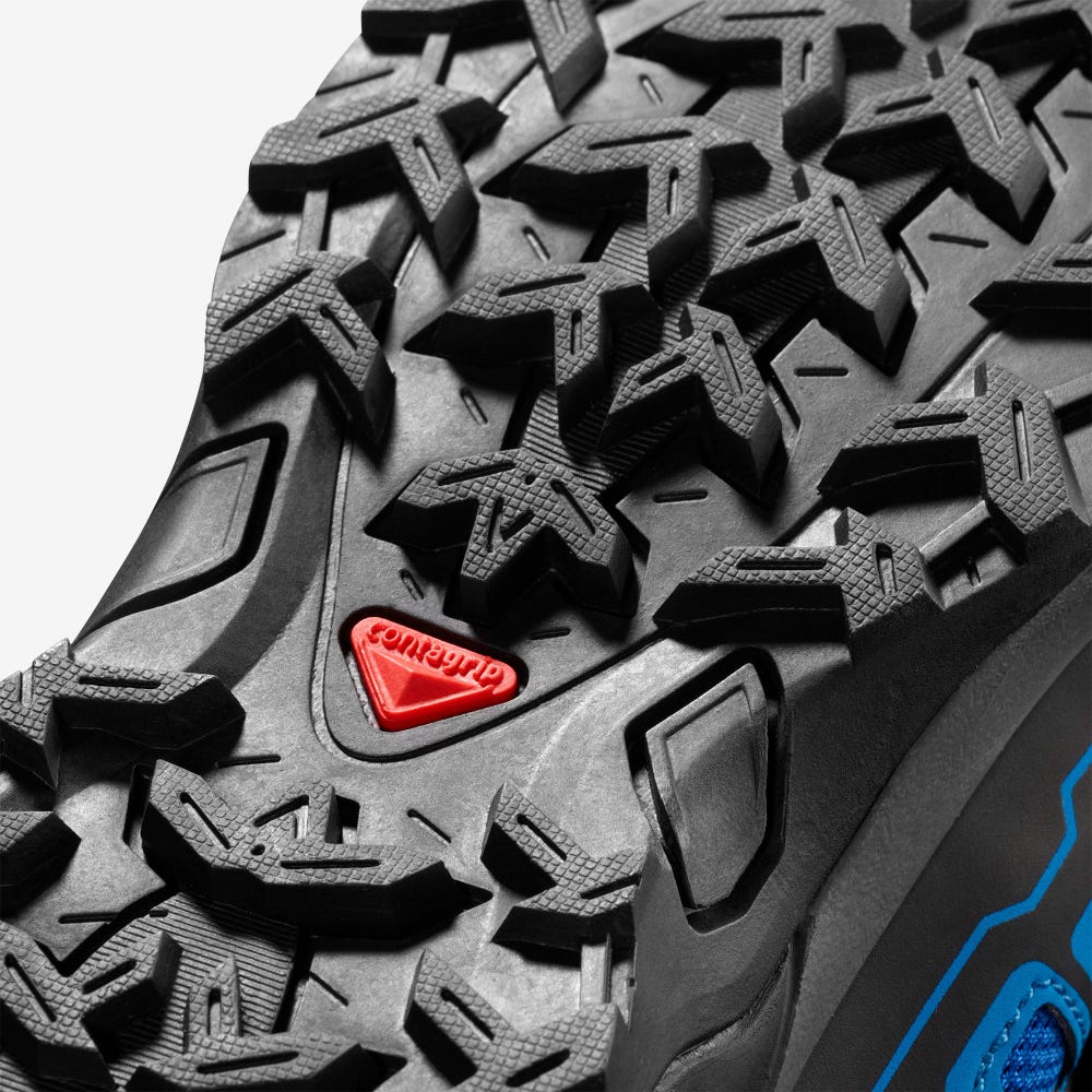 Salomon X-ULTRA MID GORE-TEX Gyerek Túrabakancs Kék/Világos Kék/Zöld | UOD368479
