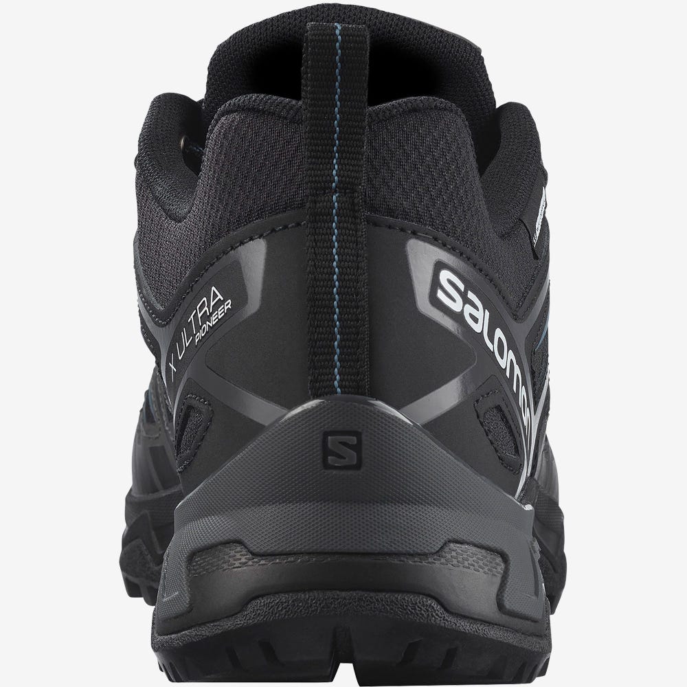 Salomon X ULTRA PIONEER CLIMASALOMON™ WATERPROOF Férfi Túracipő Fekete | ZCA096732