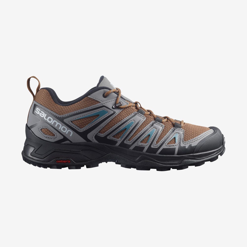 Salomon X ULTRA PIONEER Férfi Túracipő Kék | EHW680549