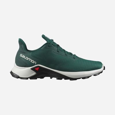 Salomon ALPHACROSS 3 Férfi Terepfutó Cipő MélyZöld/Fekete | HZR957013