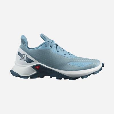 Salomon ALPHACROSS BLAST Gyerek Terepfutó Cipő Kék/Fehér/Kék | IJA490821