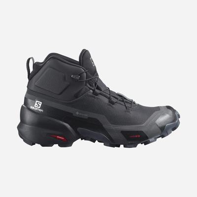 Salomon CROSS HIKE MID GORE-TEX Női Túrabakancs Fekete | NAO694712
