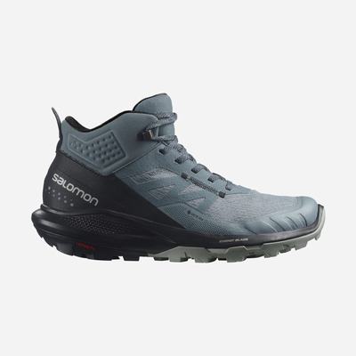 Salomon OUTPULSE MID GORE-TEX Női Túrabakancs Szürke/Fekete | XUC289705