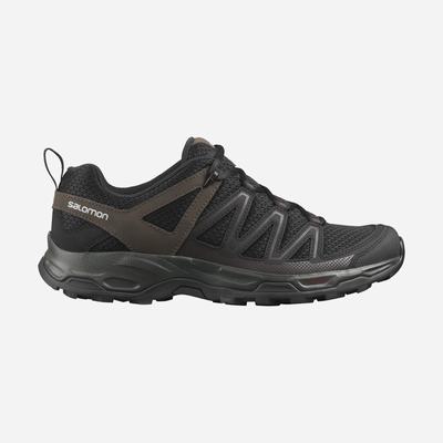 Salomon PATHFINDER Férfi Túracipő Sötétkék/Fekete/Olivazöld | TVB875014
