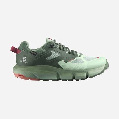 Salomon PREDICT HIKE GORE-TEX Női Túracipő Zöld | ADV028475