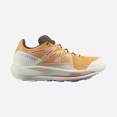 Salomon PULSAR TRAIL Női Terepfutó Cipő Narancssárga/Világos Sárga | XJQ315297