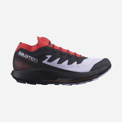Salomon PULSAR TRAIL PRO Férfi Terepfutó Cipő Lila/Piros/Fekete | CKV395162