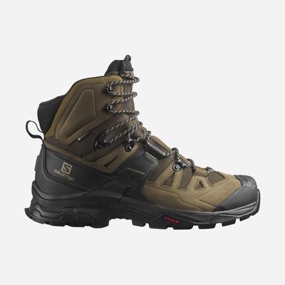 Salomon QUEST 4 GORE-TEX Férfi Túrabakancs Fekete | WGD423176
