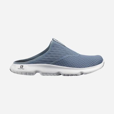 Salomon REELAX SLIDE 5.0 Férfi Papucs Kék/Fehér | CKZ379528