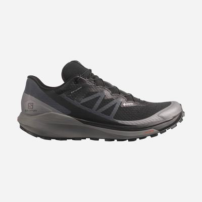 Salomon SENSE RIDE 4 GORE-TEX INVISIBLE FIT Férfi Terepfutó Cipő Fekete | NKJ043621
