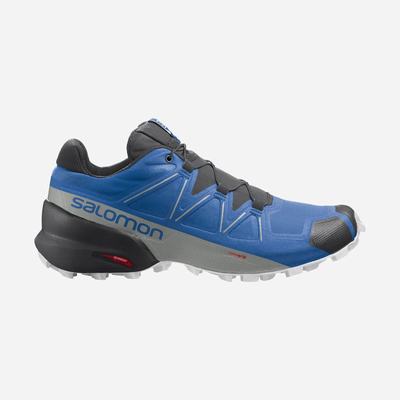Salomon SPEEDCROSS 5 Férfi Terepfutó Cipő Fekete/Fehér | QOD598124