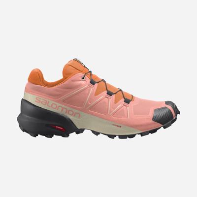 Salomon SPEEDCROSS 5 Női Terepfutó Cipő Fekete/Narancssárga | BYS463598
