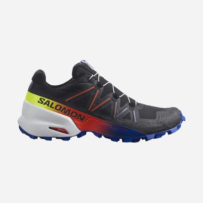 Salomon SPEEDCROSS 5 RACING PACK Női Terepfutó Cipő Fekete/Sárga | BEW416295