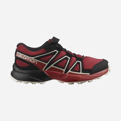 Salomon SPEEDCROSS Gyerek Terepfutó Cipő Piros/Rózsaszín/Világos Sárga | GDL038259