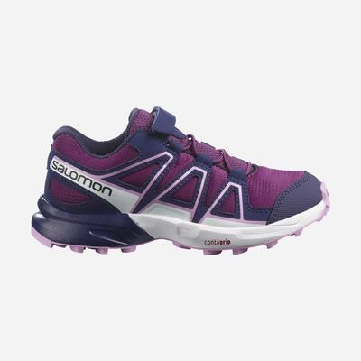 Salomon SPEEDCROSS Gyerek Terepfutó Cipő Lila/Kék/Lila | ZHU153782