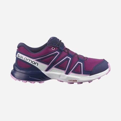 Salomon SPEEDCROSS Gyerek Túrabakancs Lila/Kék/Lila | PFM203654