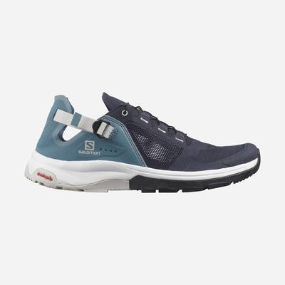 Salomon TECH AMPHIB 4 Férfi Túracipő Sötétkék | UVB034521