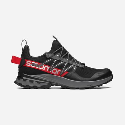 Salomon XA COVER Férfi Sportcipő Fekete/Rózsaszín | DRQ126807
