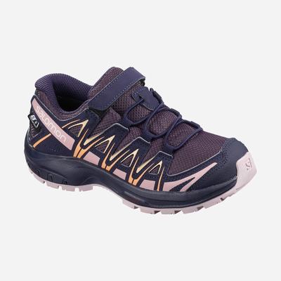 Salomon XA PRO 3D CSWP K Gyerek Terepfutó Cipő Lila/Kék/Lila | OHU146032