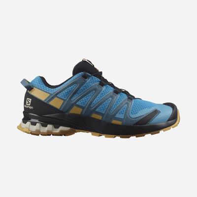 Salomon XA PRO 3D v8 Férfi Túracipő Kék/Barna | FOT469870