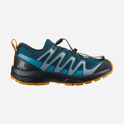 Salomon XA PRO V8 Gyerek Terepfutó Cipő Kék | RWY250398