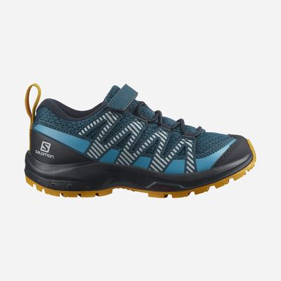 Salomon XA PRO V8 Gyerek Túrabakancs Kék | TMQ490563