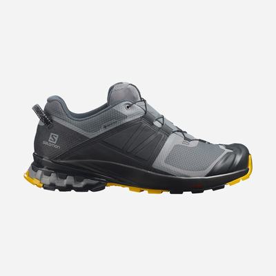 Salomon XA WILD GORE-TEX Férfi Túracipő Szürke/Fekete | BQW029185