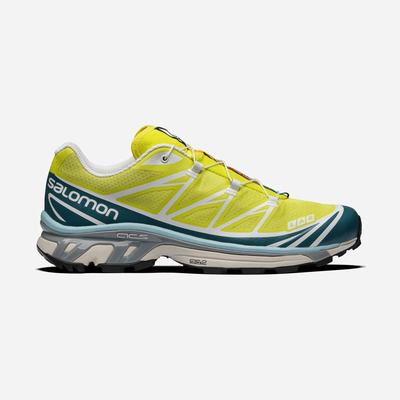 Salomon XT-6 ADVANCED Férfi Sportcipő Sárga/Kék | TEH098362
