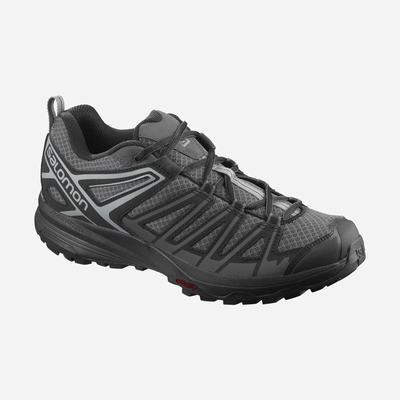 Salomon X CREST Férfi Túracipő Szürke/Fekete | ZXJ465729
