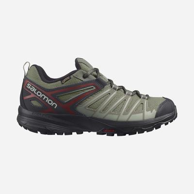 Salomon X CREST GORE-TEX Férfi Túracipő Szürke | DKT482750