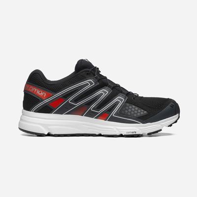 Salomon X-MISSION 3 Férfi Sportcipő Fekete/Fehér/Rózsaszín | FJW452096