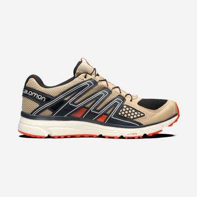 Salomon X-MISSION 3 Férfi Sportcipő Világos Barna/Piros Narancssárga | AZR178065
