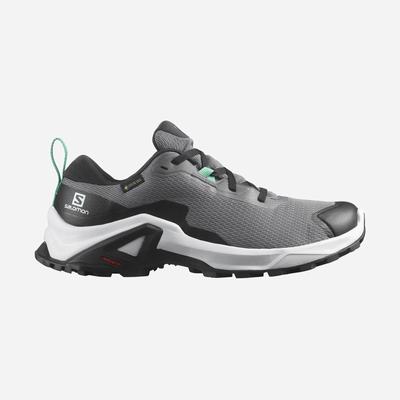 Salomon X REVEAL 2 GORE-TEX Női Túracipő Szürke/Fekete/Menta | KJS340786