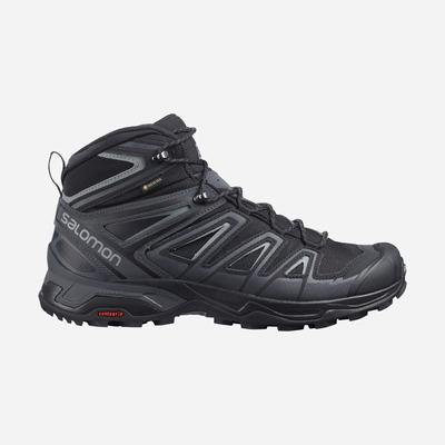Salomon X ULTRA 3 MID GORE-TEX Férfi Túrabakancs Fekete | CTR840652
