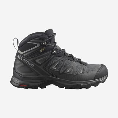 Salomon X ULTRA 3 MID GORE-TEX Női Túrabakancs Fekete | ATW197485