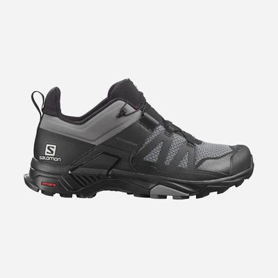 Salomon X ULTRA 4 Férfi Túracipő Szürke/Fekete | DOH461702