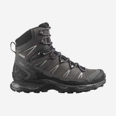 Salomon X ULTRA TREK GORE-TEX Női Túrabakancs Fekete/Szürke | RLO987305